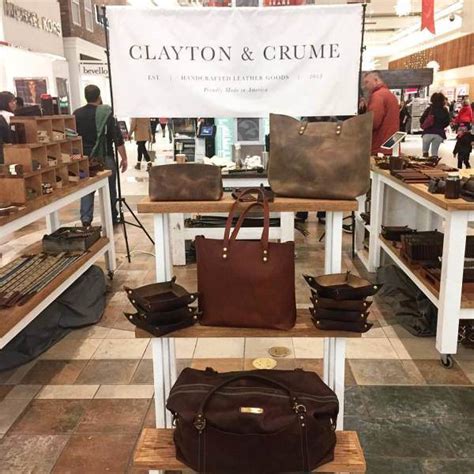 Clayton and crume - We're a dorm room start-up turned full fledged leather shop. We proudly handcraft all of our goods in Louisville, Kentucky. Raised in the heart of bourbon co...